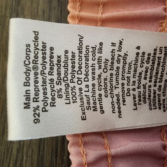 Open Edit Recycled Swim Trunks in Palm Trees Ombre NWT Black Med - Picture 7 of 8